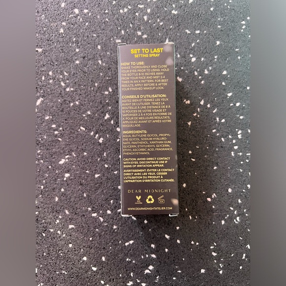 DEAR MIDNIGHT ATELIER | SET TO LAST SETTING SPRAY - Picture 4 of 4